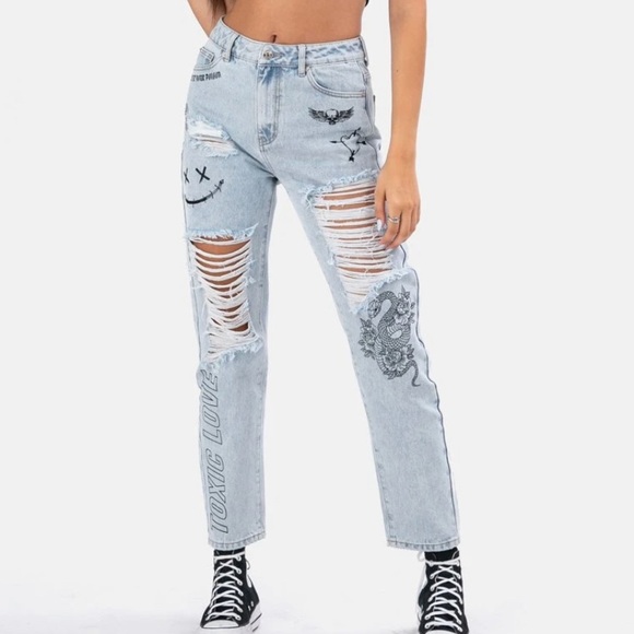 Adika TOXIC jeans | RIPPED - Picture 2 of 6